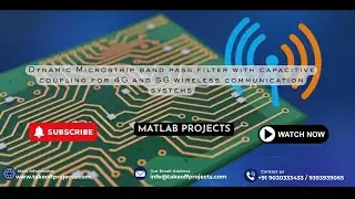 Динамический микрополосковый полосовой фильтр для 4G и 5G 📶 | Высокоскоростная беспроводная связь