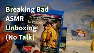 ASMR Breaking Bad DVD Unboxing (No Speaking)