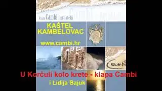 U Korculi kolo Krete - klapa Cambi (K. Kambelovac) i Lidija Bajuk