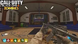 ZOMBIES EN MI ESCUELA CUSTOM ZOMBIES CON EASTER EGG Y PELEA FINAL | BLACK OPS 3 ZOMBIES
