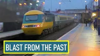 INTERCITY 125 HST CLASS 43 AT ADWICK TRAIN STATION