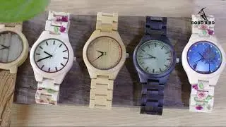 Hand Made Bobo Bird Wooden Watch Sold at Keep It Modern