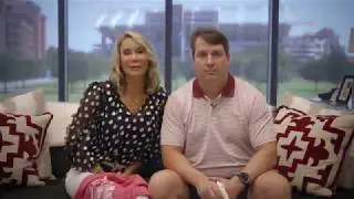 Carol and Will Muschamp Walk for Life promo 2019