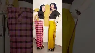 Elastic vs drawstring Palazzo pants - find sewing tutorials for both on my channel! #sewing #diy
