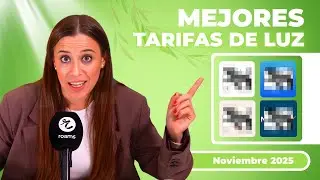 MEJORES TARIFAS de LUZ: las COMPA&Ntilde;&Iacute;AS M&Aacute;S BARATAS - 💡 NOVIEMBRE 2025