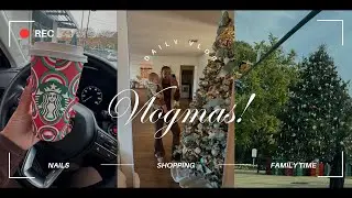 Vlogmas Day 2! Target Haul & Nail Prep for the Holidays 🎄
