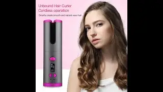 Auto Rotating Ceramic Hair Curler