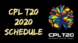 CPLT20 2020 full Schedule updated