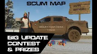 SCUM MAP BIG UPDATE CONTEST (SCUM Interactive Map) #SCUM