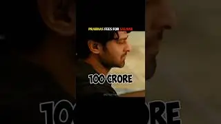 Prabhas fees for salaar ||#shorts#movies