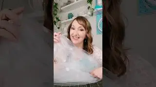 HOW TO PUT LACE APPLIQUE ON A VEIL!
