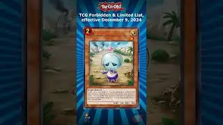 Yu-Gi-Oh! TCG Forbidden & Limited List, effective December 9, 2024 #yugioh #tcg #banlist #yugiohtcg