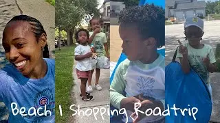 Weekend Vlog | Beach day | Shopping | Road trip | Chicago in the summer