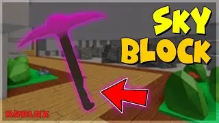 How To Get Started In Sky Block - ROBLOX
