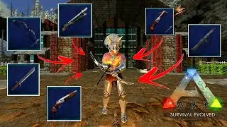 DANO das Melhores ARMAS para MASMORRA!!! | Dicas de Masmorra | ARK Survival Evolved Mobile