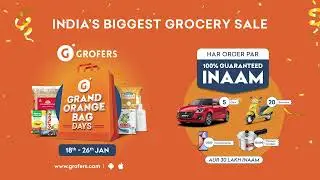 Grofers GOBD Sale 2020