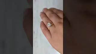 2ct Oval Moissanite Solitaire Engagement Ring | 14K Yellow Gold Promise Ring with Milgrain