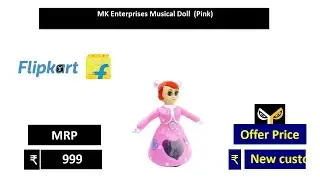 MK Enterprises Musical Doll  Pink