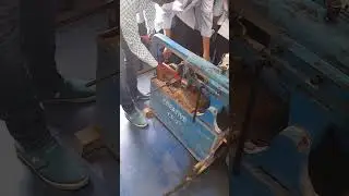 How to work Power hacksaw machine#workshoppractice#gpbhadrak#trending#youtubeshorts#viral