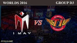 IM vs SKT WCS 2016 D3 - Oct 01, 2016 I May vs SK Telecom T1