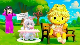 WADUH! Mio Cari Baby Celine Gak Ketemu, Baby Celine Malah Ajak ACILPINK Kenalan! ROBLOX