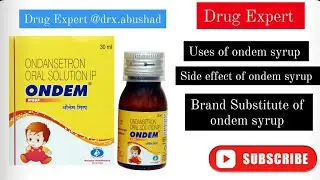 Uses of Ondem Syrup in children Benefits Side effects of Ondem Syrup Brand substitute of ondem syrup