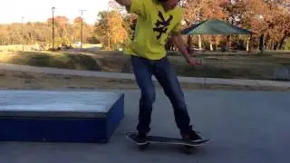 crook grind on alverado box