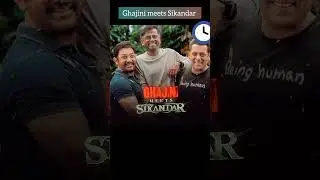 'Ghajini' meets 'Sikandar' with their director A.R. Murugadoss! #salmankhan #Sikandar #Ghajini