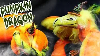 PUMPKIN DRAGON || Posable ArtDoll Tutorial || HALLOWEEN Special