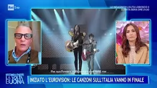 Da Sanremo all'Eurovision: Lucio Corsi farà vincere l'Italia? - La Volta Buona 14/05/2025