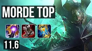 MORDEKAISER vs SETT (TOP) | Legendary, 6 solo kills, 19/3/5 | BR Diamond | v11.6