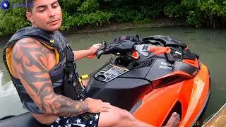 Jet Ski Daredevil Taunts the Law