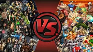 Mortal Kombat vs Street Fighter Reaction!!
