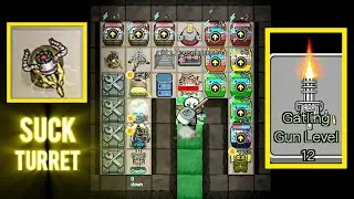 Haunted Dorm | Hard Mode Dream Hunter Level 12 &ndash; Suck Turret Strategy + Gatling Gun