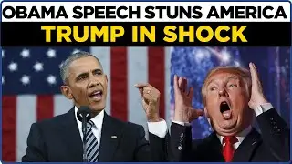 Obama Speech LIVE: Urgent Message for America | Speaks On America&rsquo;s Future | US News LIVE | Trump
