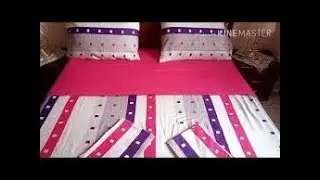 قص  طقم سرير180   بطريقة   سهلة