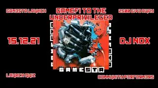 Gamesta Launch on Planet $Nox ft. DJ Nox, Martin and Bonita, and Versa