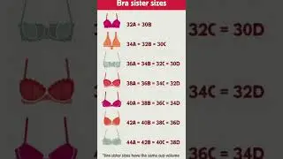 bra sisters size #bra #innerwear #fashion #guide #beauty #new #luxury #business