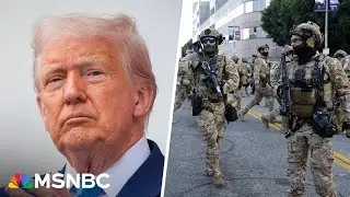 &lsquo;No longer theoretical&rsquo; to say Trump is using military against citizens: Bloomberg Opinion editor