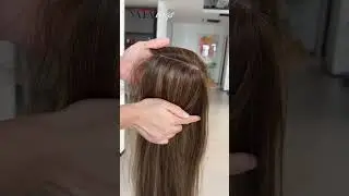 Natural Highlights Glueless Wig  Lace Front Silk Top Glueless Wig  GLL-08080 #silktop #hairloss