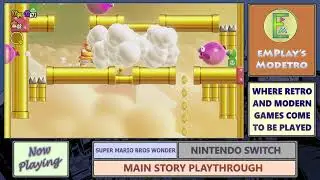 Super Mario Bros. Wonder - Nintendo Switch - World 4 - #14 - Flight Of The Bloomps