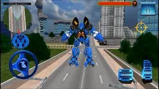 New Grand Robot Car Battle Android HD Gameplay