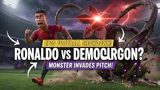 Ronaldo vs Stranger Things😳 - English 
