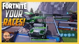 Playing your Fortnite Creative Races! | Swiftor