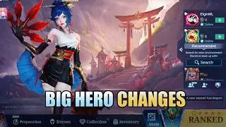Advance Server Patch: Kaja, Ruby, Zhuxin, Ling Buffed