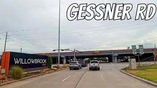 Houston Gessner Rd! Drive with me!