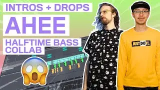 Halftime Bass Collab with AHEE | How to Build Crazy Drops and Intros in Ableton