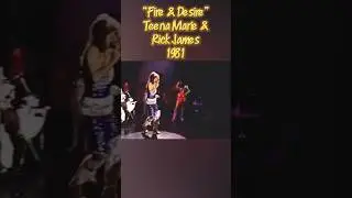 LIVE: Rick James and Teena Marie performing &ldquo;Fire & Desire&rdquo;, 1981.