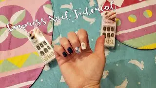 DIY Quarantine Nail Tutorial | Press on nails that last | Under $8 ! | FIBROFIGHTINGBARBIE