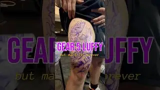 When life gets tough&hellip; go Gear 5 🔥 ⚡️ #Gear5 #OnePiece #onepiecetattoo